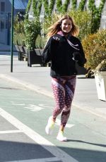 KELLY BENSIMON Out Jogging in New York 03/07/2021