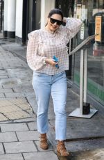 KELLY BROOK Arrives at Heart FM Show 03/17/2021