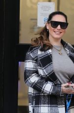 KELLY BROOK Arrives at Heart Radio Show in London 03/02/2021