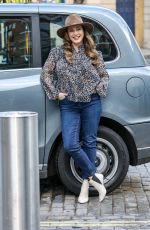 KELLY BROOK Arrives at Her Heart FM Show in London 03/15/2021