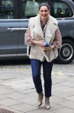 KELLY BROOK at Heart Radio in London 03/26/2021