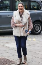 KELLY BROOK at Heart Radio in London 03/26/2021