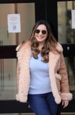 KELLY BROOK at Heart Radio Studios in London 03/08/2021