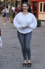 KELLY BROOK at Heart Radio Studios in London 03/29/2021