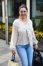 KELLY BROOK in Denim Leaves Her Heart FM Show 03/30/2021