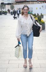 KELLY BROOK in Denim Leaves Her Heart FM Show 03/30/2021