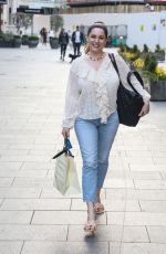 KELLY BROOK in Denim Leaves Her Heart FM Show 03/30/2021
