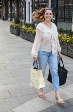 KELLY BROOK in Denim Leaves Her Heart FM Show 03/30/2021