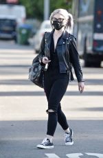 KELLY OSBOURNE Leaves Her Brother Jack House in Los Angeles 03/21/2021