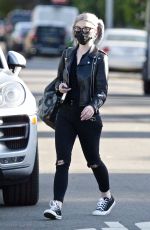 KELLY OSBOURNE Leaves Her Brother Jack House in Los Angeles 03/21/2021