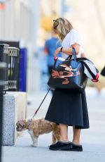 KELLY RIPA Out with Her Dog in New York 03/13/2021