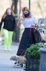 KELLY RIPA Out with Her Dog in New York 03/13/2021