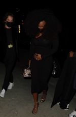 KELLY ROWLAND at Giorgio Baldi in Santa Monica 03/14/2021