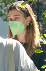 KENDALL JENNER and HAILEY BIEBER Out for Pilates Class in Los Angeles 03/05/2021