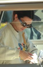KENDALL JENNER and HAILEY BIEBER Out for Pilates Class in Los Angeles 03/05/2021