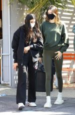 KENDALL JENNER and LAUREN PEREZ Out for Coffee in West Hollywood 03/19/2021