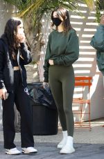 KENDALL JENNER and LAUREN PEREZ Out for Coffee in West Hollywood 03/19/2021