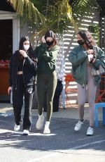 KENDALL JENNER and LAUREN PEREZ Out for Coffee in West Hollywood 03/19/2021