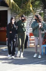 KENDALL JENNER and LAUREN PEREZ Out for Coffee in West Hollywood 03/19/2021