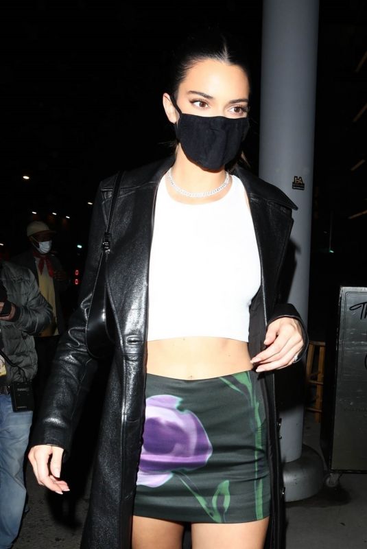 KENDALL JENNER at Nice Guy in West Hollywood 03/25/2021