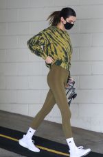 KENDALL JENNER Leaves a Gym in Beverly Hills 03/10/2021