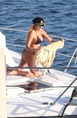 KHLOE TERAE in Swimsuit for 138 Brand at a Boat in Marina Del Rey 03/30/2021