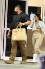 KIM KARDASHIAN Arrives in Mexico 03/25/2021