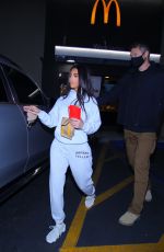 KIM KARDASHIAN at a McDonalds in Calabasas 03/16/2021