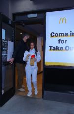 KIM KARDASHIAN at a McDonalds in Calabasas 03/16/2021