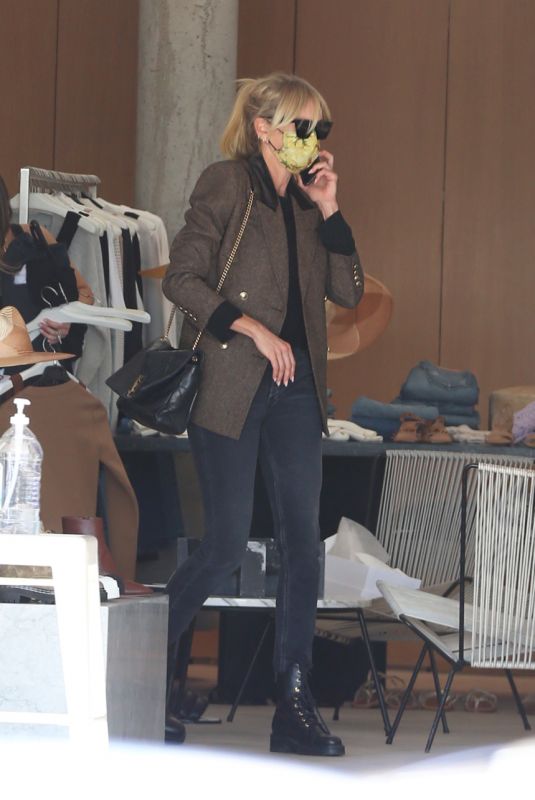 KIMBERLY STEWART Out Shopping in Bel-Air 03/08/2021