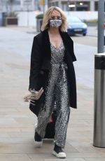 KIMBERLY WYATT Arrives at Dock 10 Studios in Media City 03/20/2021