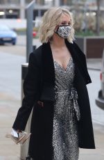KIMBERLY WYATT Arrives at Dock 10 Studios in Media City in Salford 03/20/2021