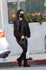 KOURTNEY KARDASHIAN and Travis Barker Out in los Angeles 03/16/2021