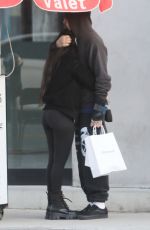 KOURTNEY KARDASHIAN and Travis Barker Out in los Angeles 03/16/2021
