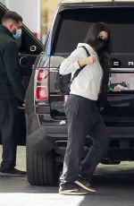 KOURTNEY KARDASHIAN at a Dermatology Office in Beverly Hills 03/01/2021