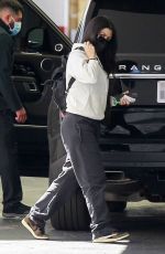 KOURTNEY KARDASHIAN at a Dermatology Office in Beverly Hills 03/01/2021