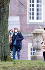 KRISTEN STEWART on the Set of Spencer 03/03/2021