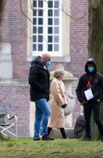 KRISTEN STEWART on the Set of Spencer 03/03/2021