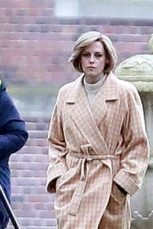 KRISTEN STEWART on the Set of Spencer 03/03/2021