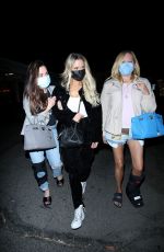 KYLE RICHARDS Night Out with Friends in Los Angeles 03/26/2021