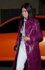 KYLIE JENNER Out for Dinner at Craig