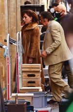 LADY GAGA and Al Pacino on the Set of House of Gucci in Rome 03/22/2021