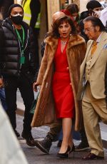 LADY GAGA and Al Pacino on the Set of House of Gucci in Rome 03/22/2021