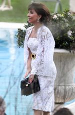 LADY GAGA on the Set of House Of Gucci at Lake Como 03/17/2021
