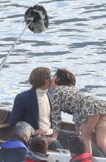 LADY GAGA on the Set of House of Gucci in Lake Como 03/18/2021
