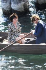 LADY GAGA on the Set of House of Gucci in Lake Como 03/18/2021