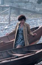 LADY GAGA on the Set of House of Gucci in Lake Como 03/18/2021