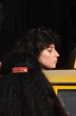 LADY GAGA on the Set of House Of Gucci in Milan 03/10/2021