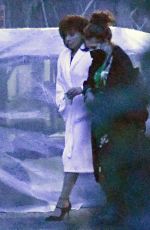 LADY GAGA on the Set of House Of Gucci in Milan 03/15/2021