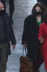 LADY GAGA on the Set of House Of Gucci in Rome 03/22/2021